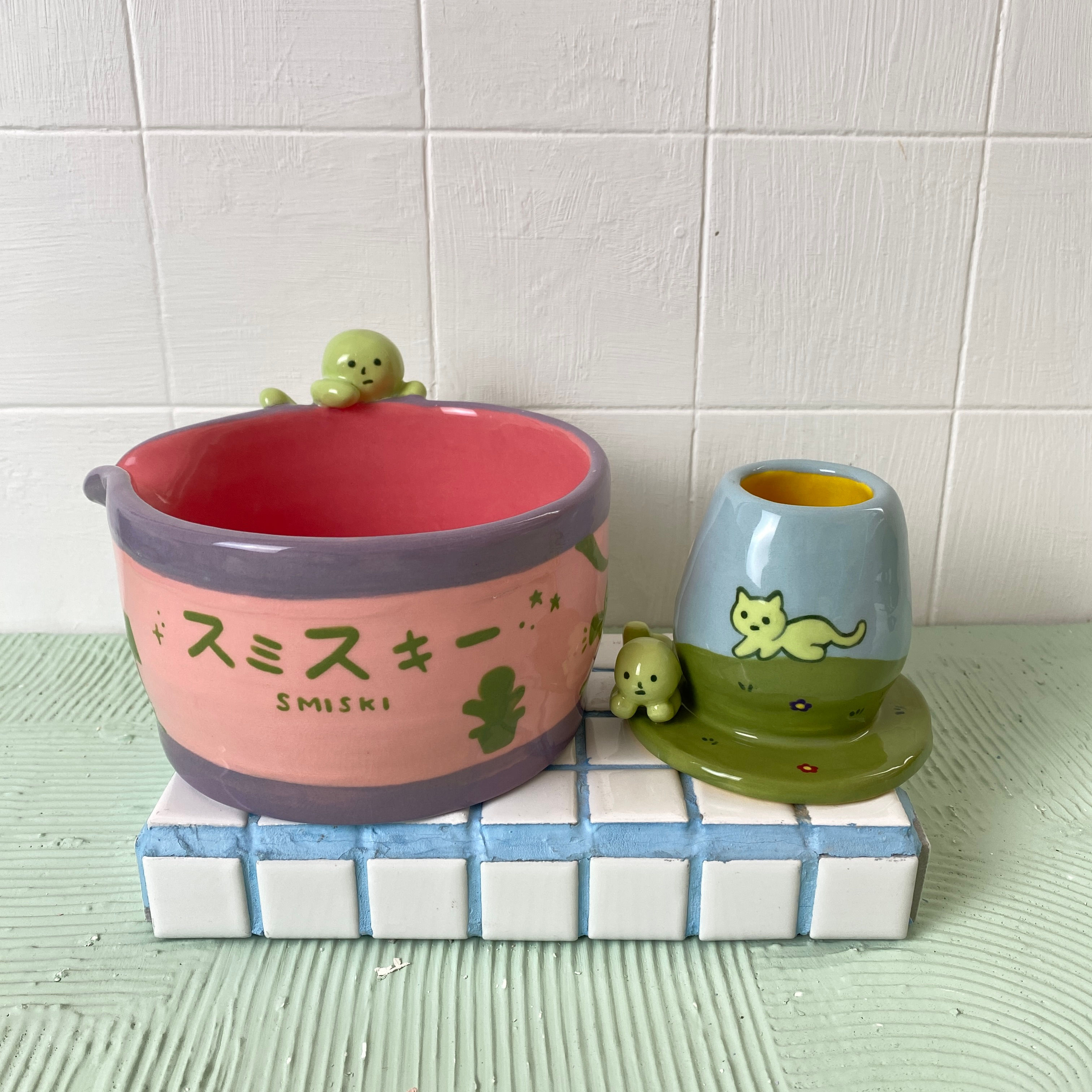 Smiski Matcha Set 