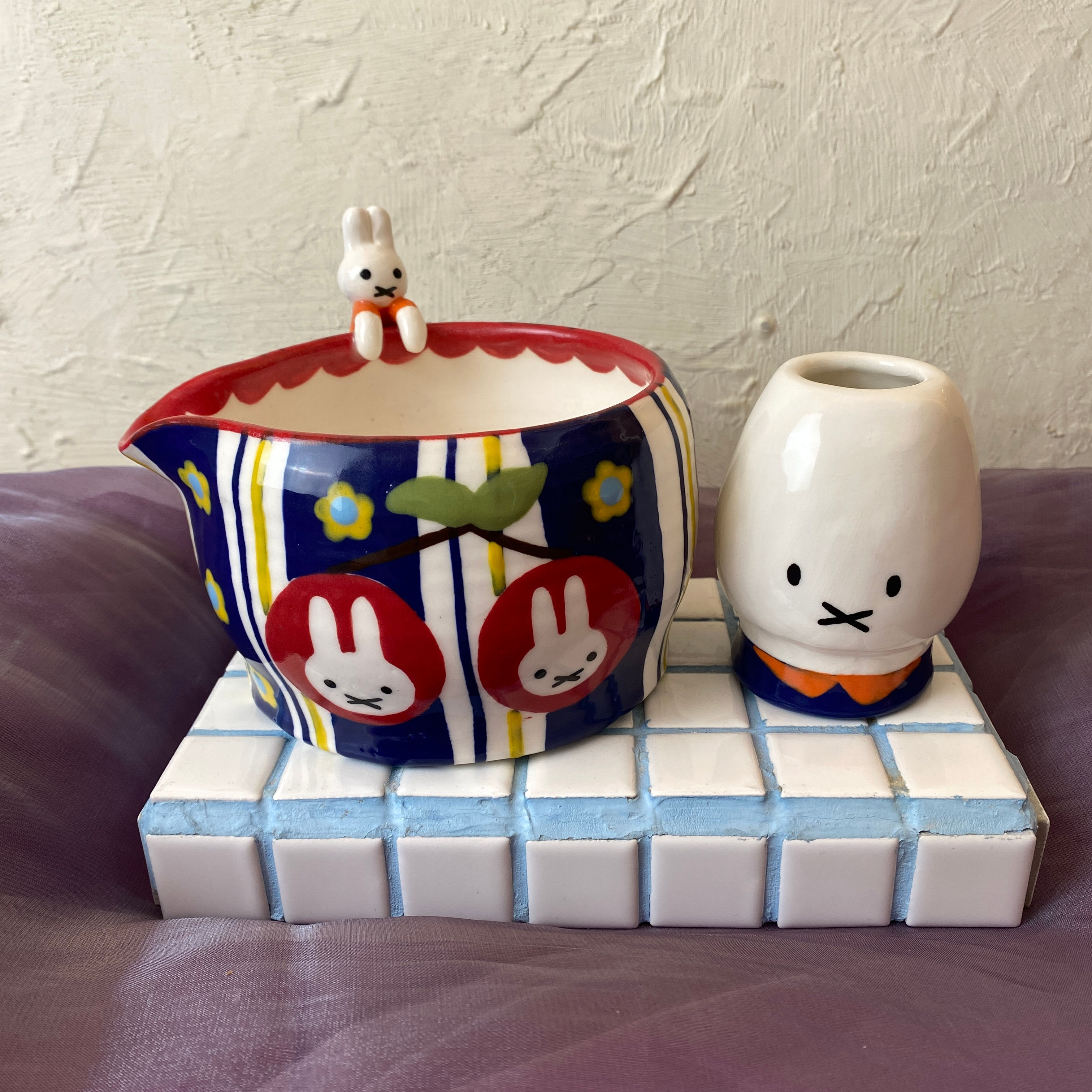 Miffy Cherry Matcha Set