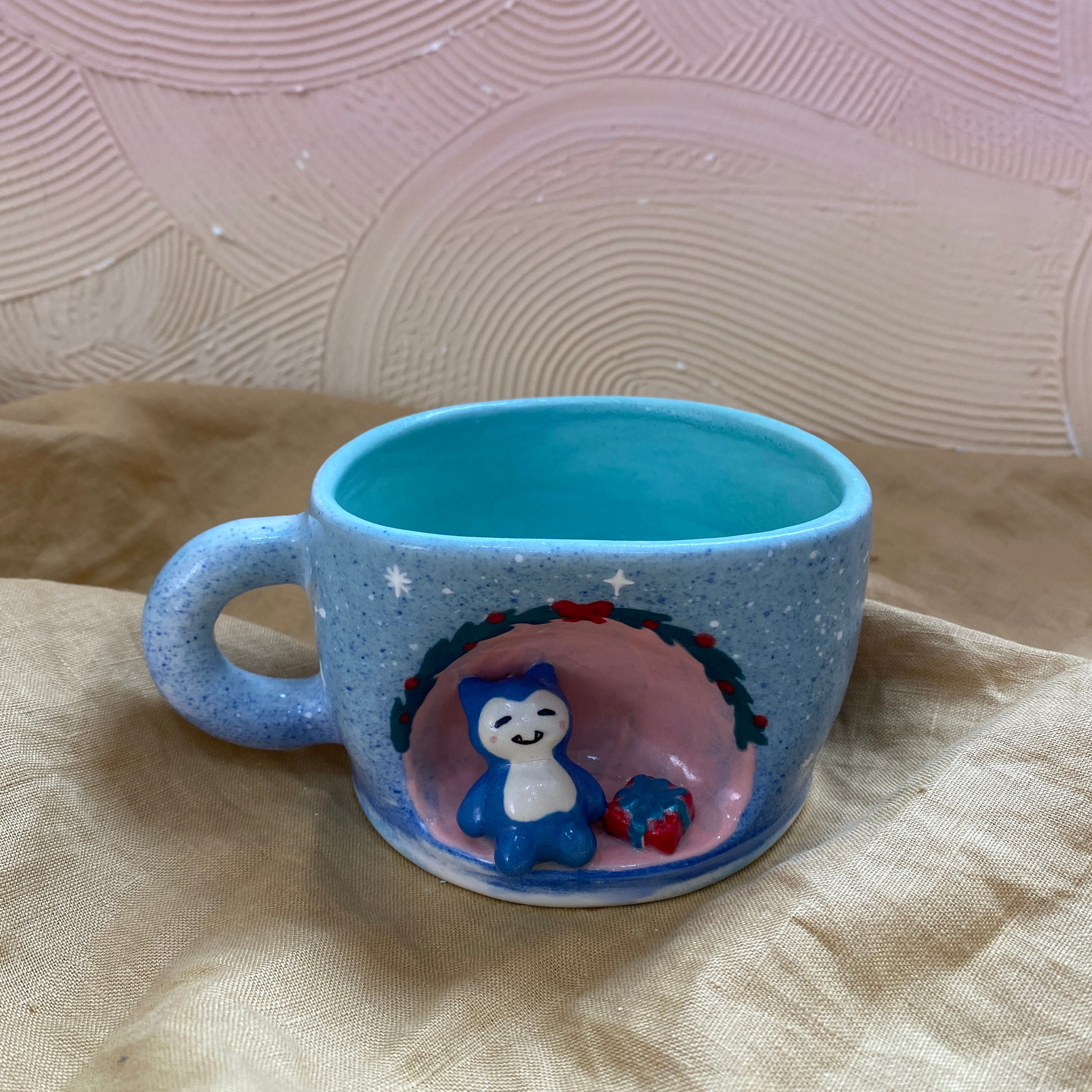 Snorlax Snowy Mug