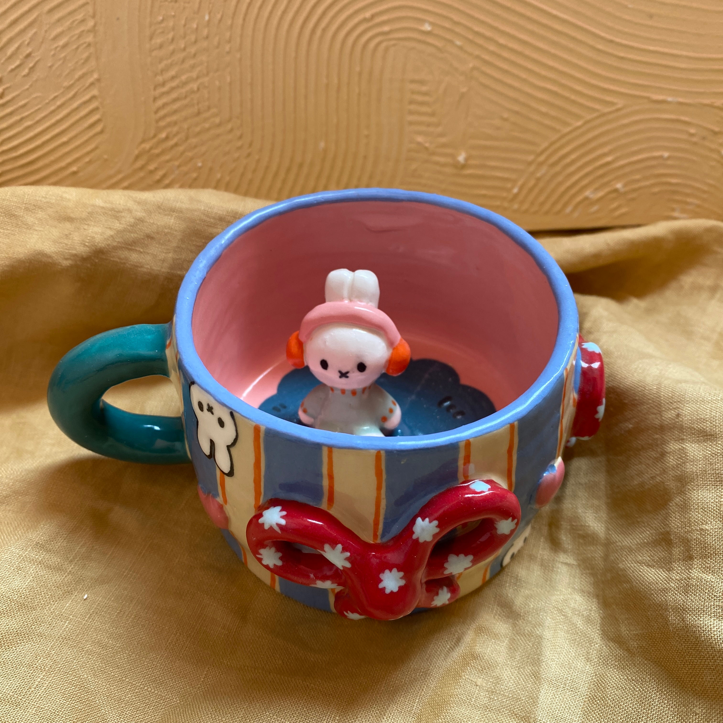 Miffy Ribbon Christmas Mug