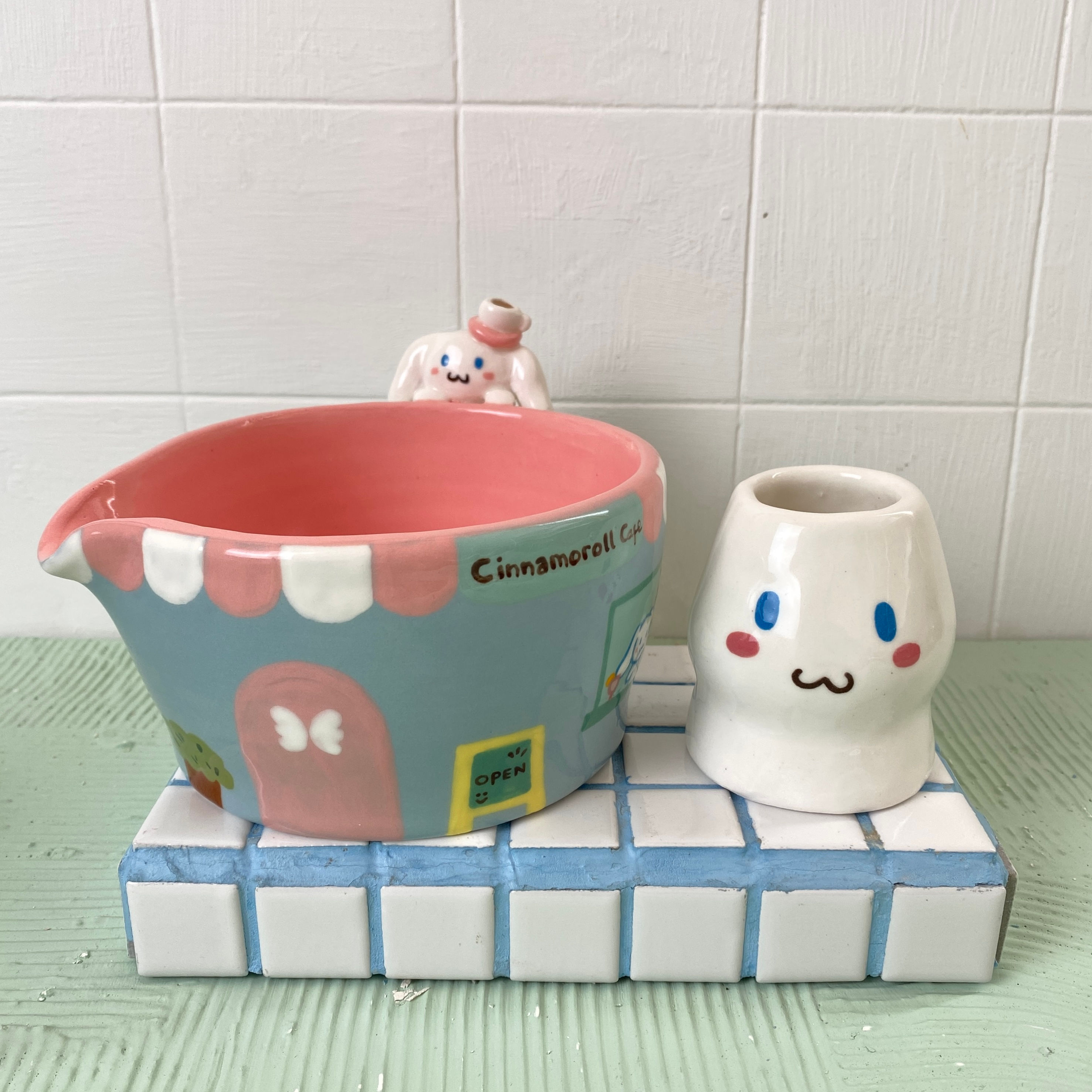 Cinnamoroll Cafe Matcha Set
