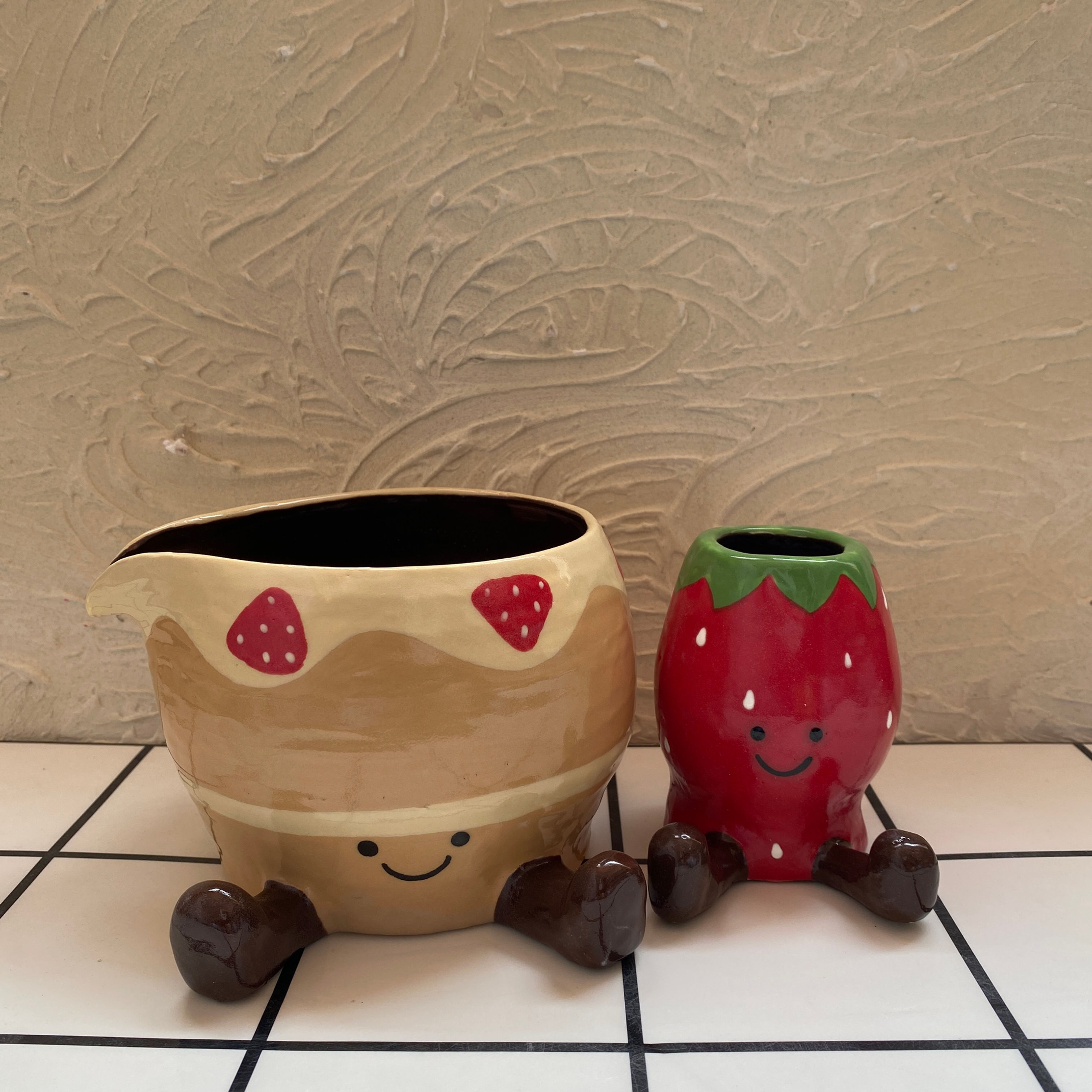 Jellycat Strawberry Cake Matcha Set 2