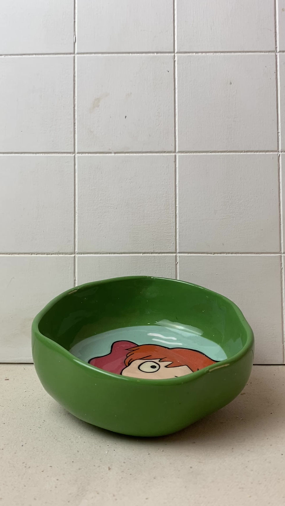 Thumbnail: Ponyo Green Bucket Bowl