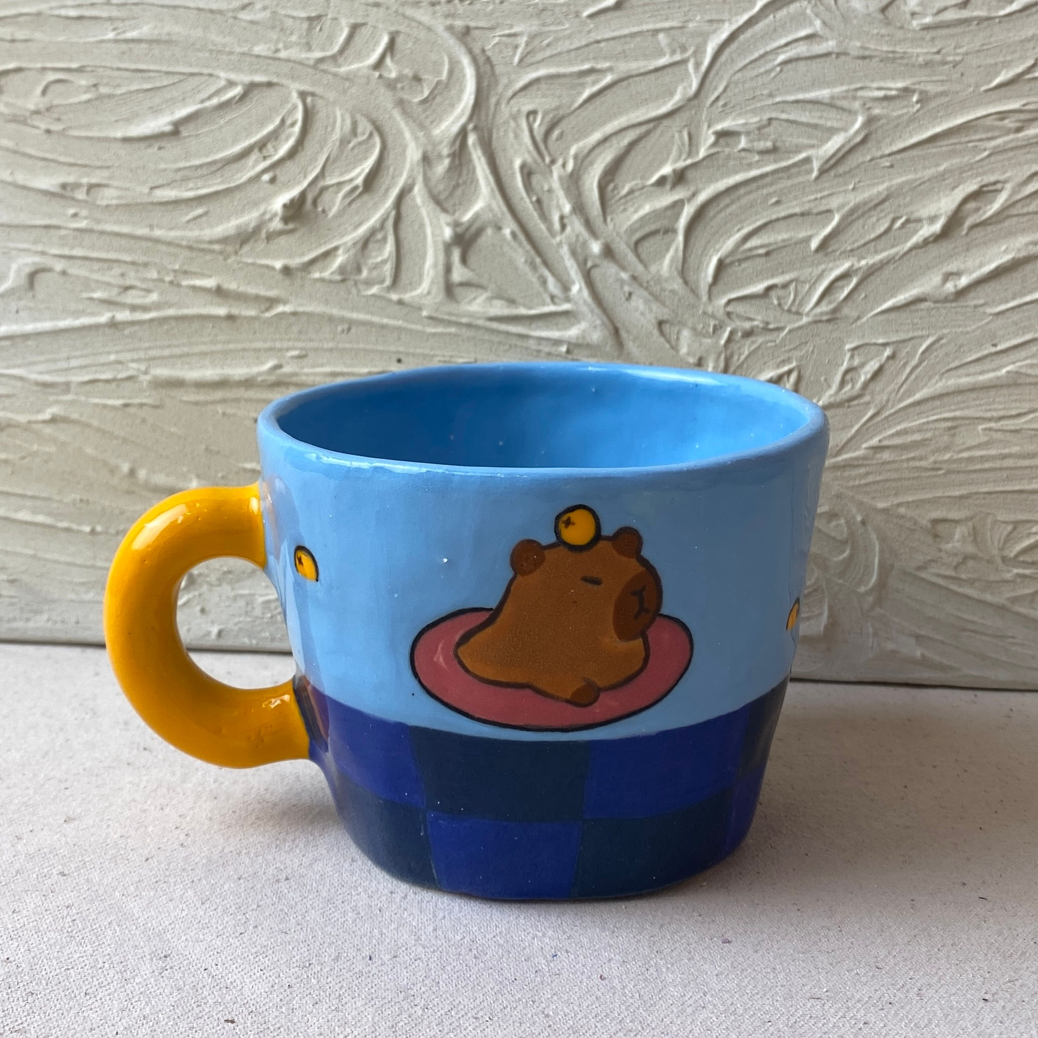 Capybara Pool Mug 1