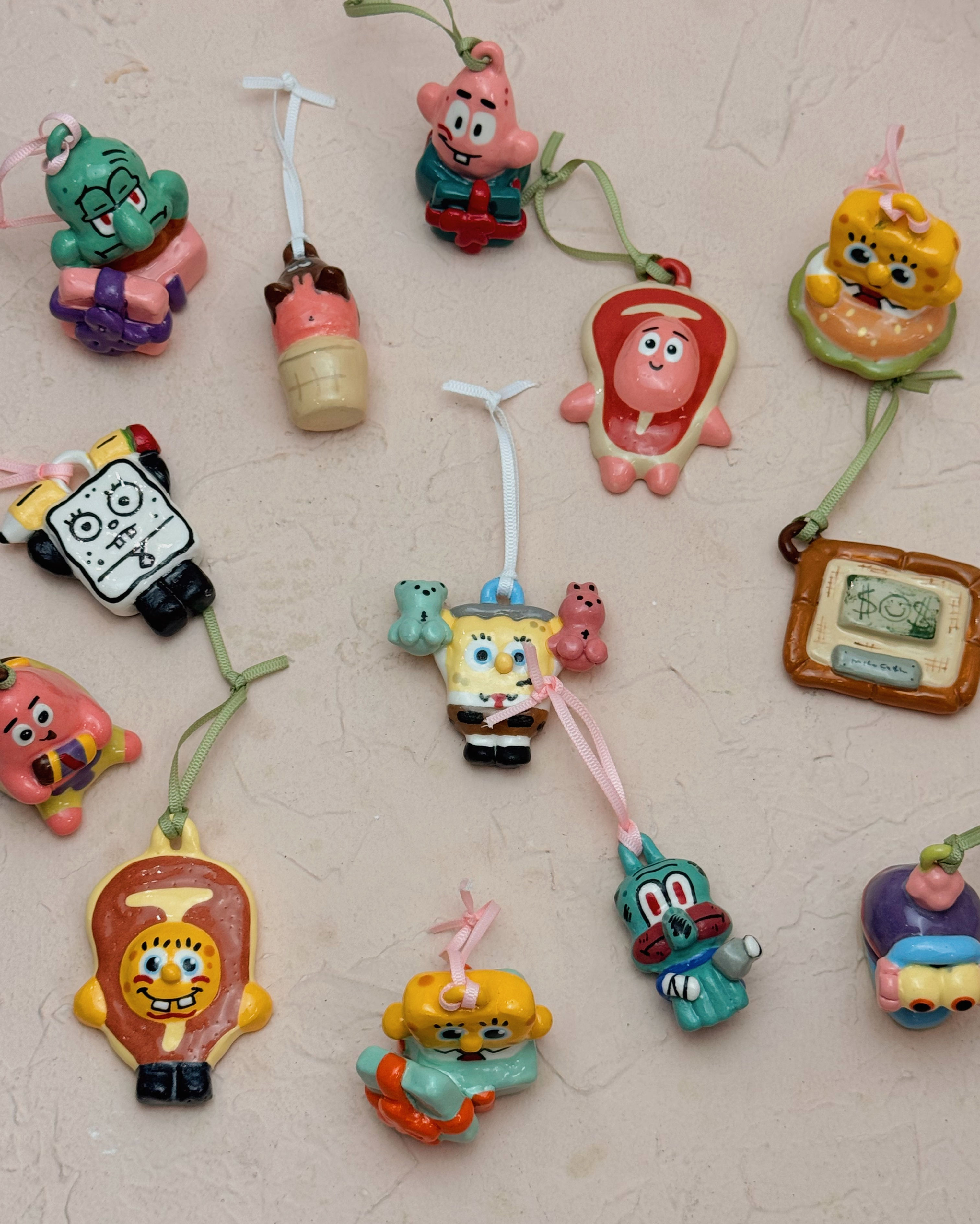 Bikini Bottom Ornaments Tree Blind Box