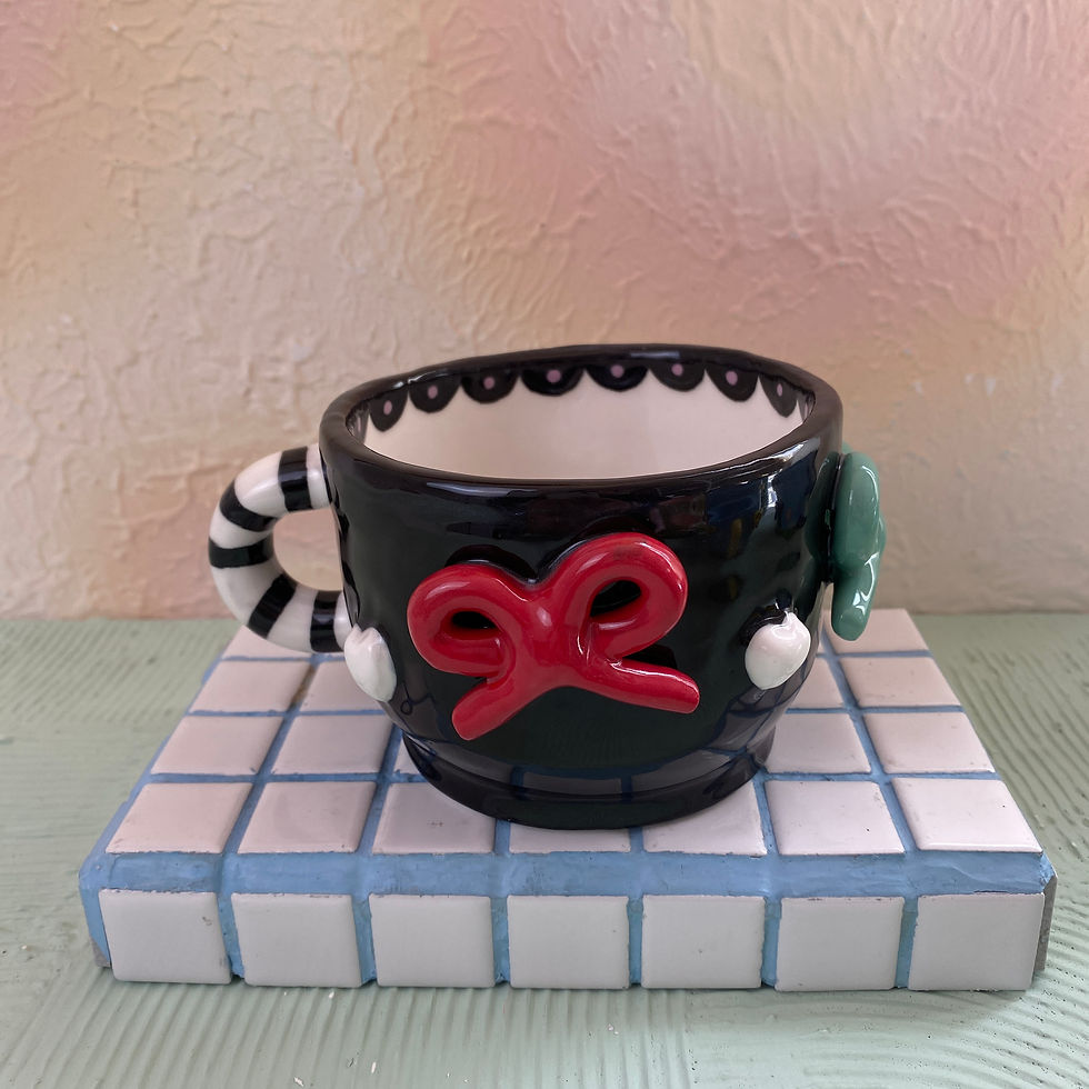 Thumbnail: Kaonashi Ribbon Mug