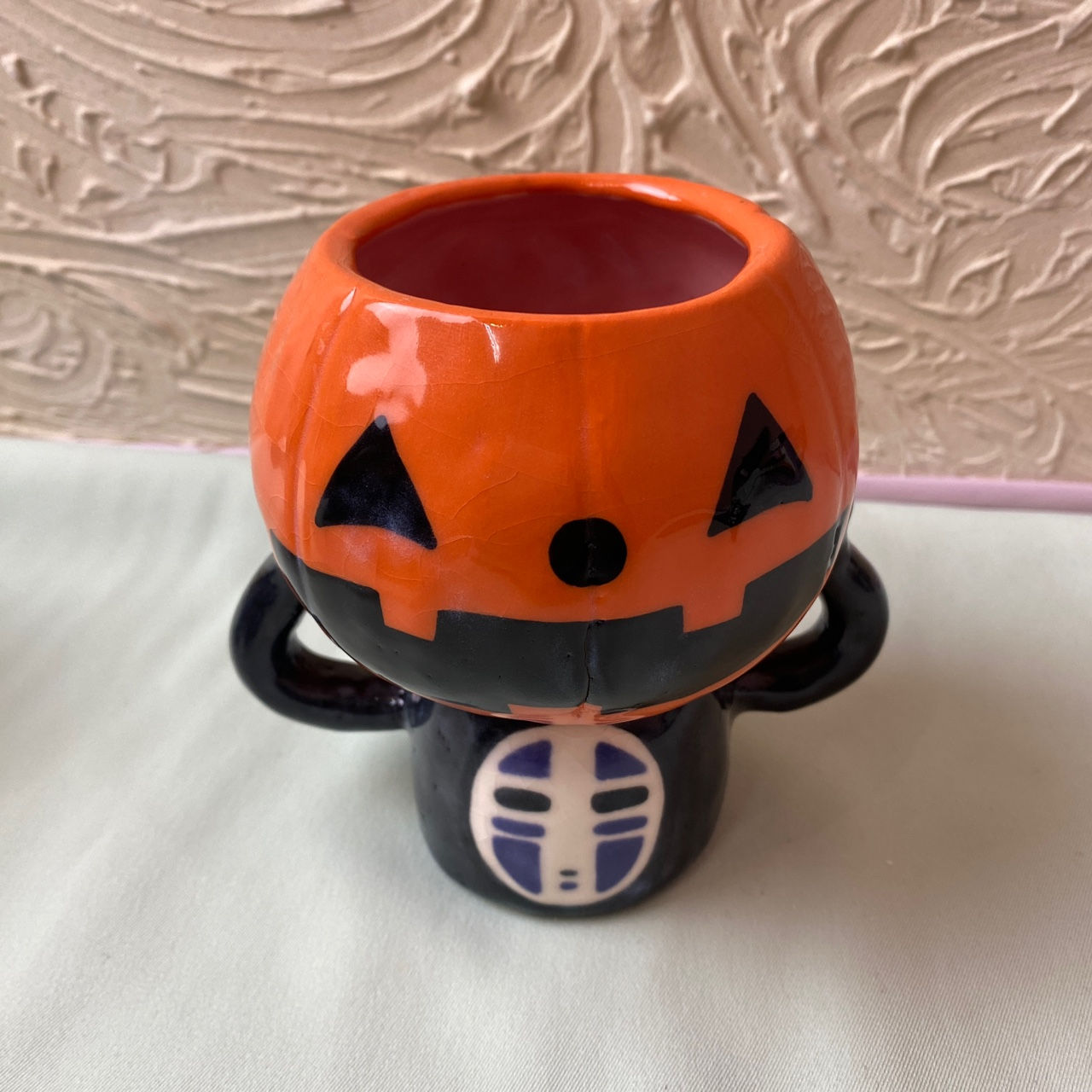 Pumpkin Kaonashi Goblet