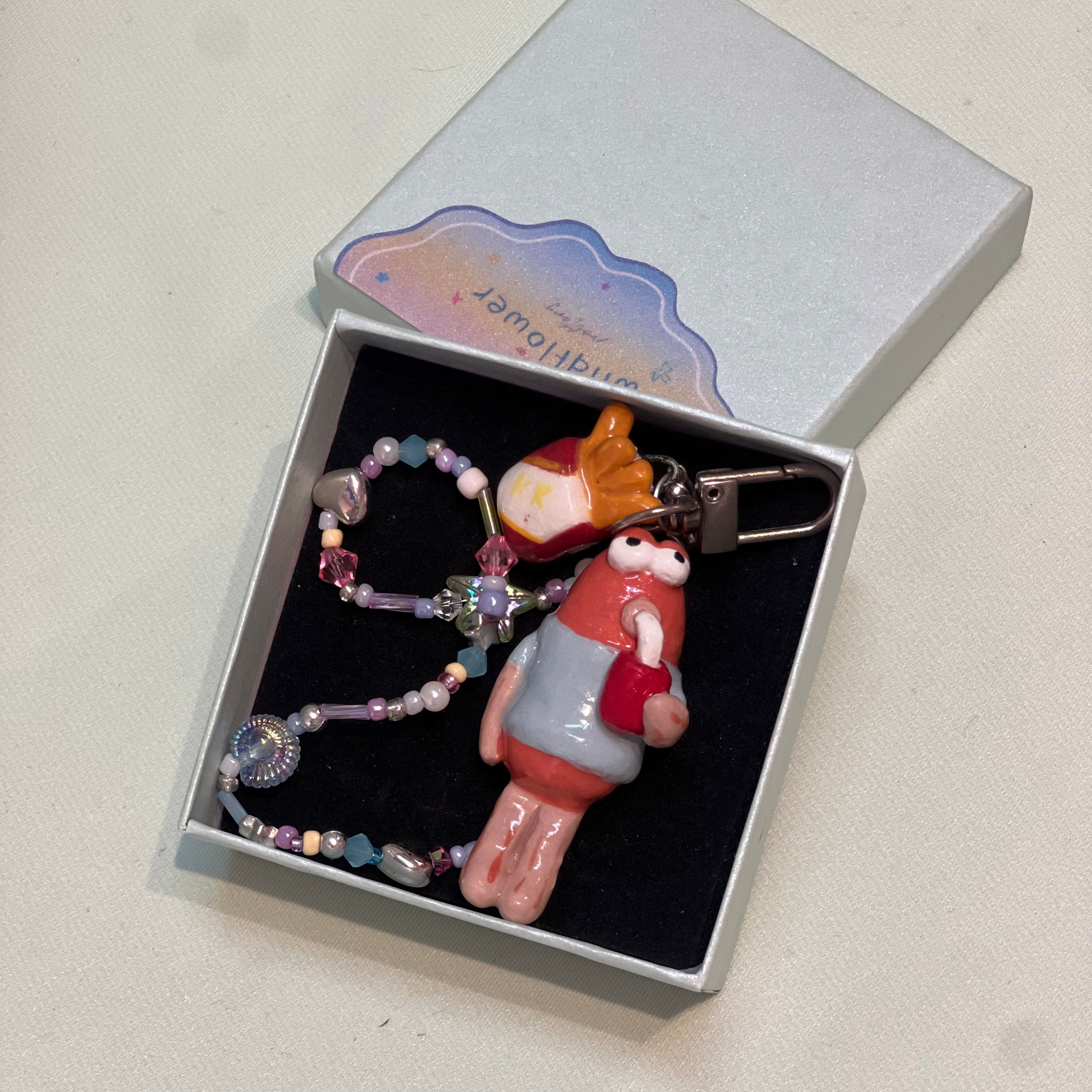 Frank Fish Keychain