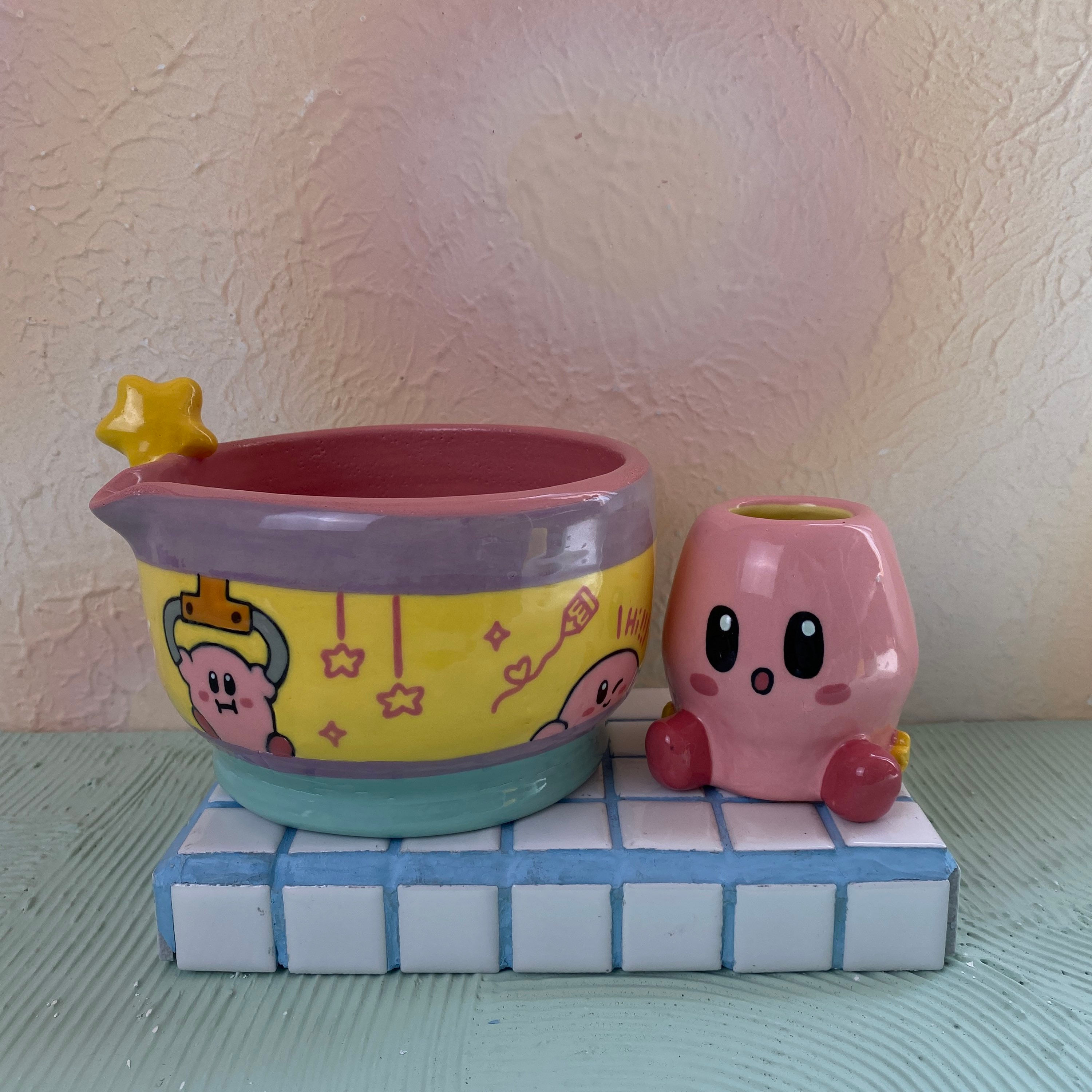Kirby Matcha Set