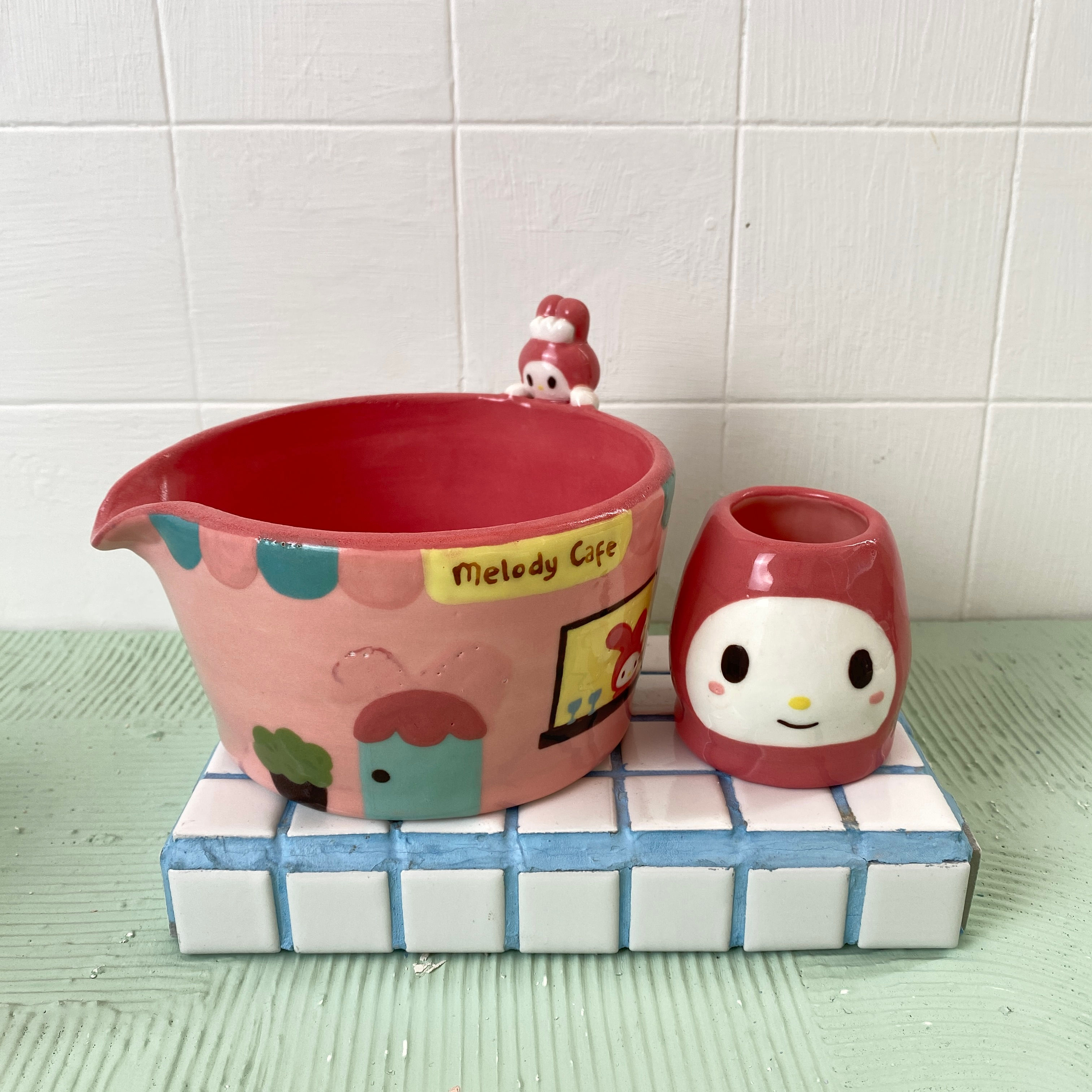My Melody Cafe Matcha Set