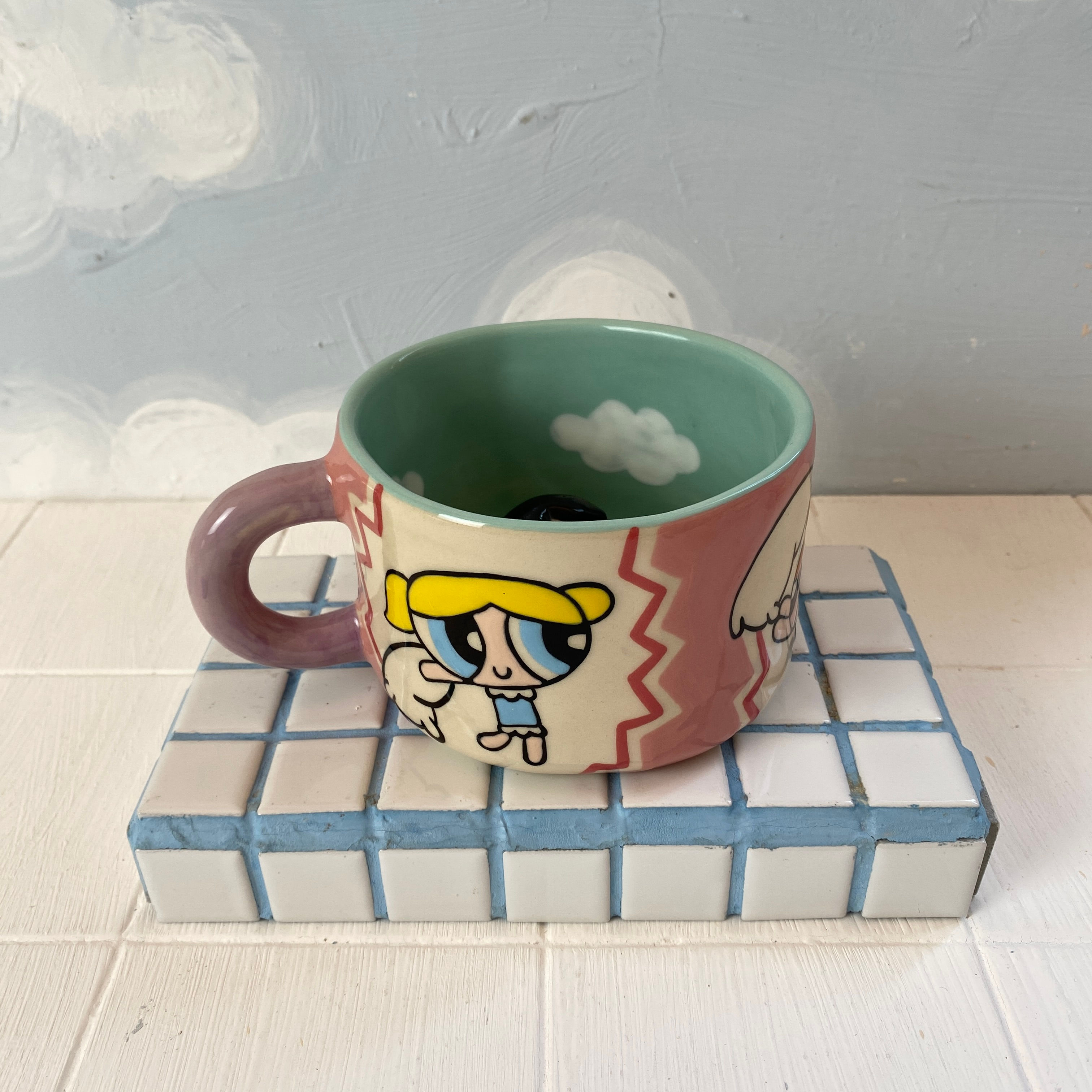 Buttercup Pillow Fight Mug