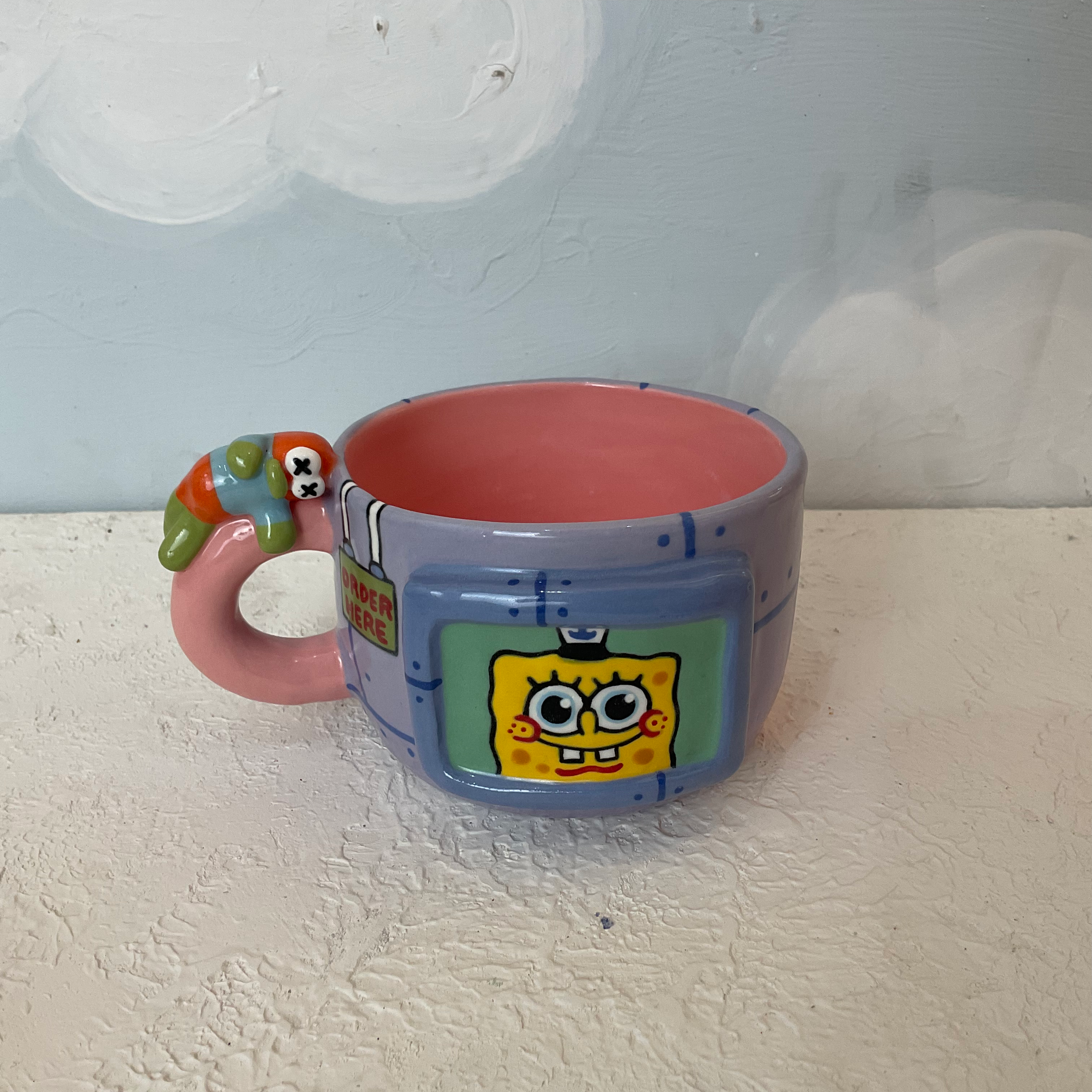 Krusty Krab Window Mug 2
