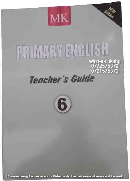 MK Primary English Teacher`s Guide 6