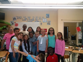 Last day of first year teaching 5th grade Love these kids