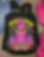 Thumbnail: Racerback Tank Top  - Bad Dog | UV on Black