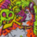 Thumbnail: Toxic HalloYEEN - UV Reactive Iron-On Patch