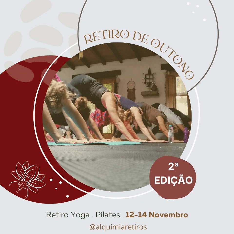 Retiro ALQUIMIA - Yoga & Pilates & Outono 2021