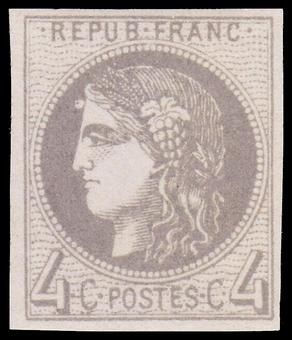 timbre classique neuf 41B