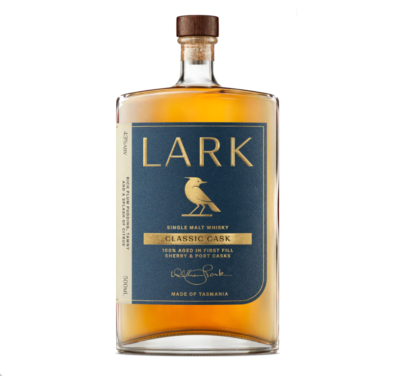 塔斯马尼亚 灵雀 经典桶单一麦芽威士忌