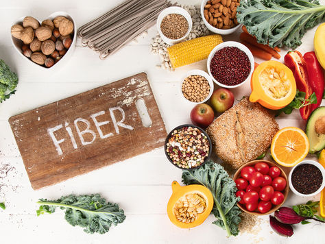 Plant-based foods with fibre