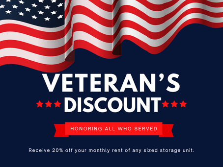 Introducing Our Veteran's Discount!