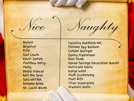 2023's Naughty & Nice List 📜