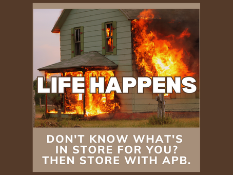 Life Happens: House Fire