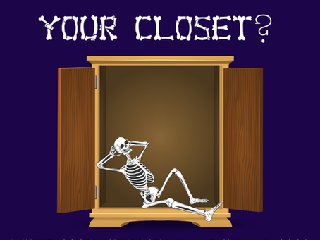 Got skeletons in your closet?  🦴🩻