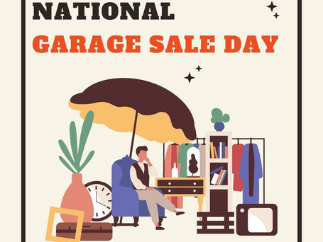 Today is National Garage Sale Day!