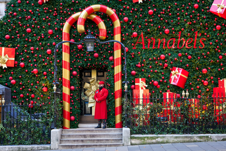 O Natal estiloso do clube chique-chiquérrimo Annabel's