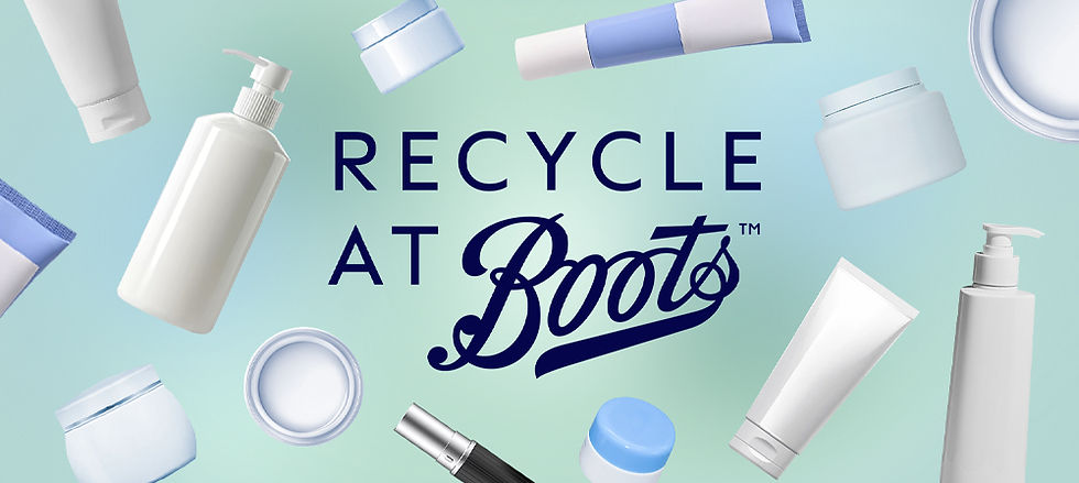 Recycle at Boots ♻️