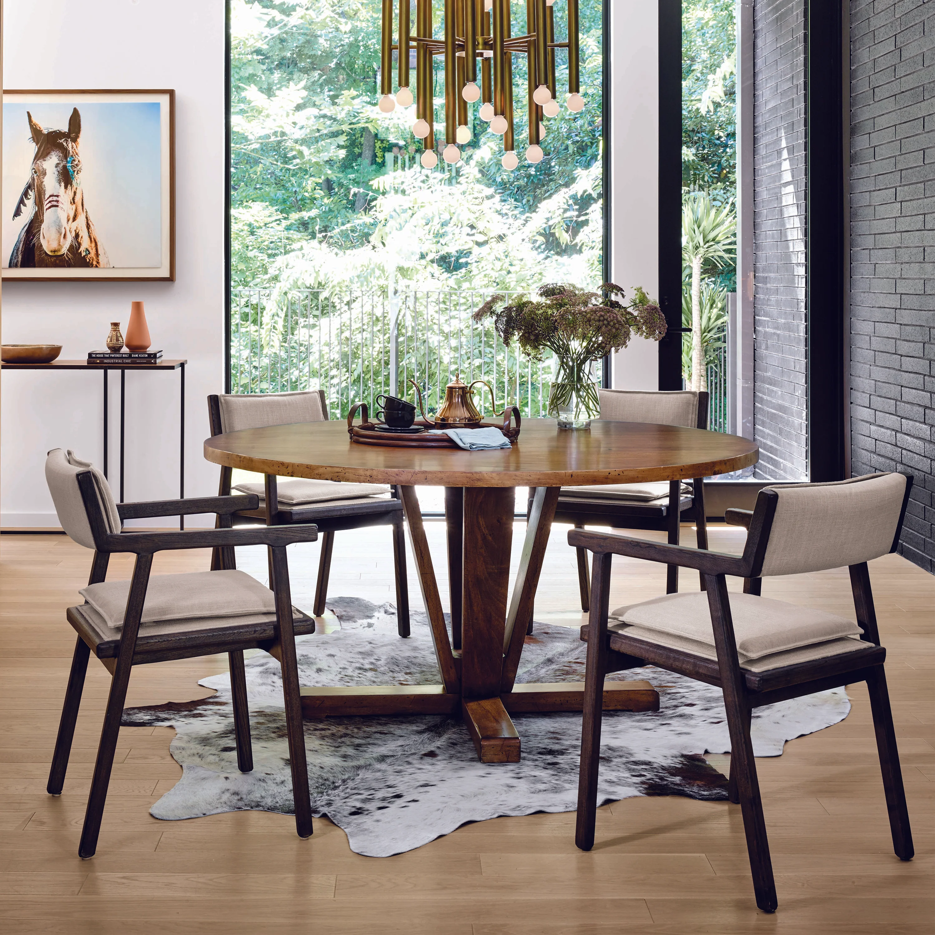 walnut-round-dining-table