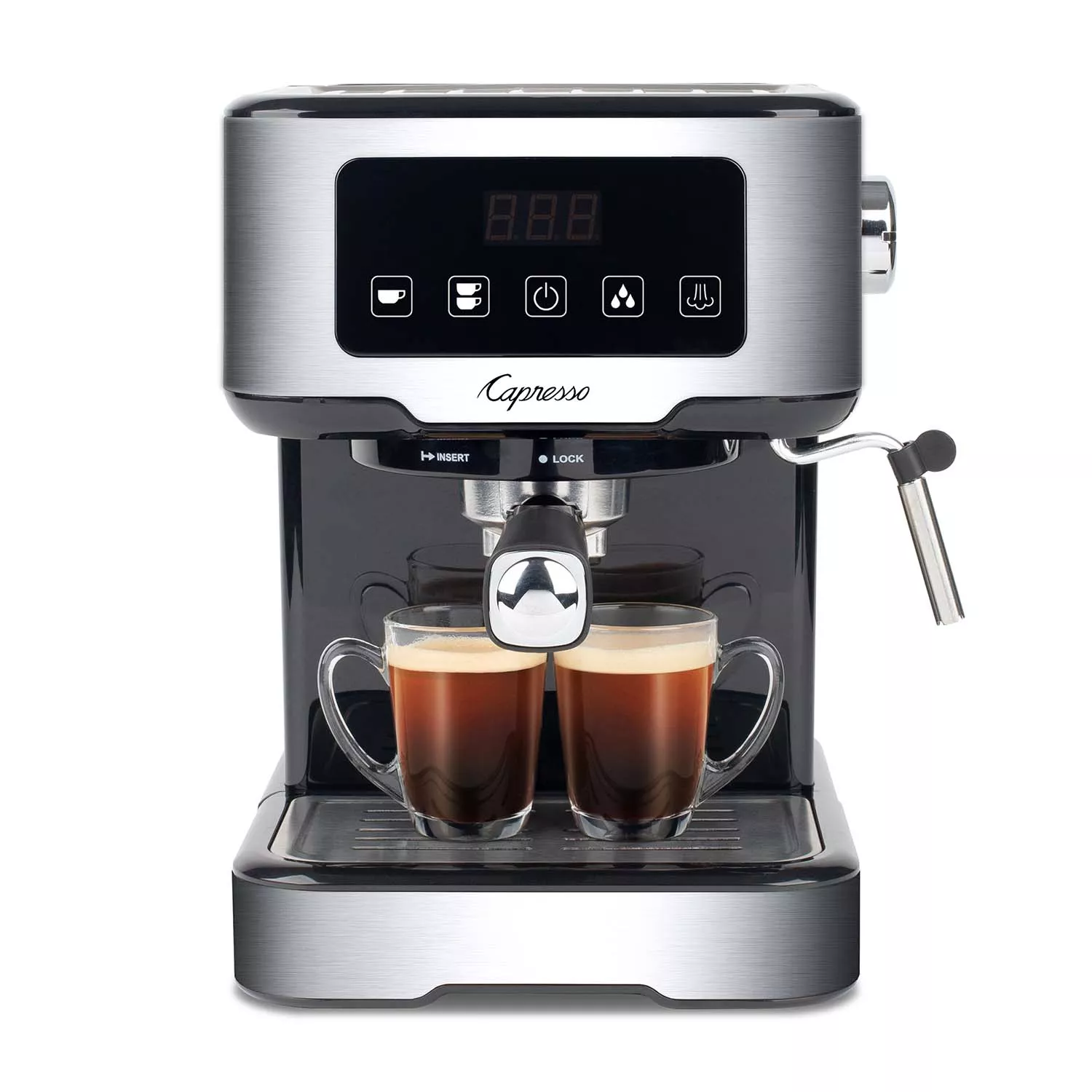 Espresso machine and frother