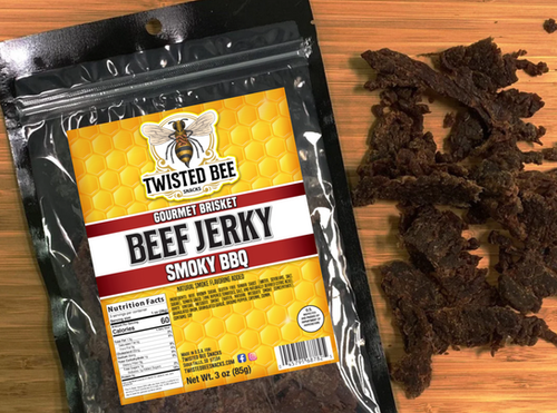 tobacco beef jerky Smoky BBQ Brisket 3oz watering chew no dog can resist Tillamook Black Pepper Jerky Zero