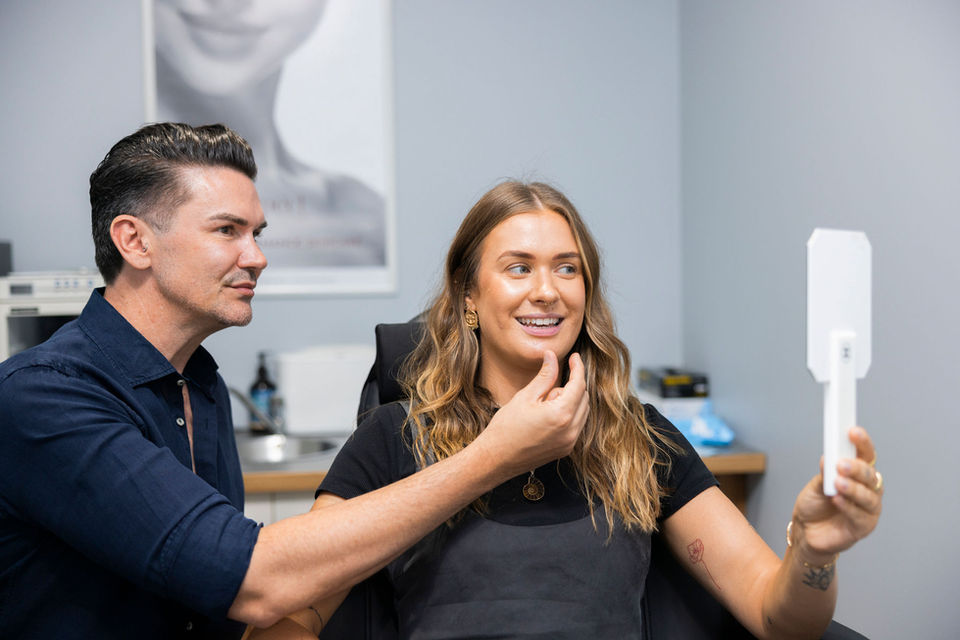 James Barrett, cosmetic injector consultation at Chloe Regan Cosmetic Clinic, Noosa, Sunshine Coast