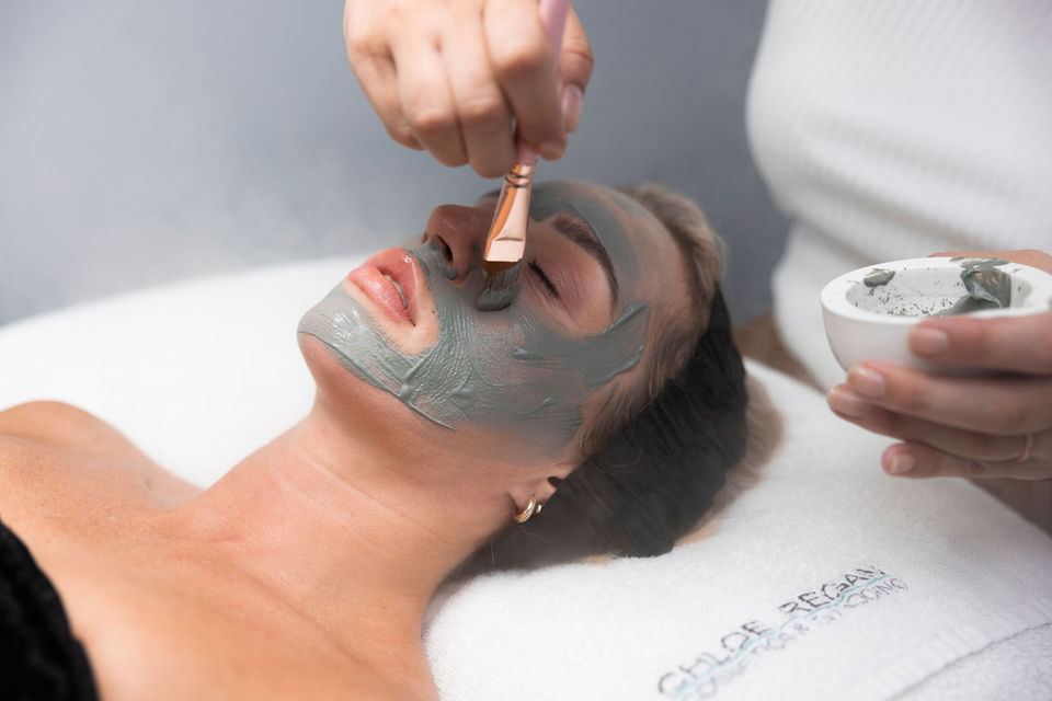 Advanced facial treatment, at Chloe Regan Cosmetics and skin care clinic, Noosaville, Sunshine coast, Qld
