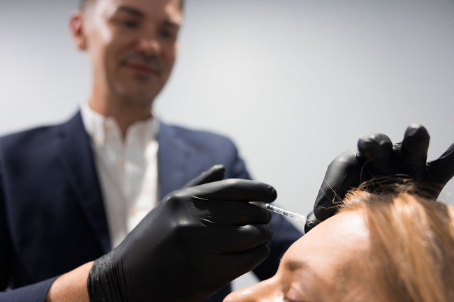 James Barrett Cosmetic Injector botox Noosa skin clinic at chloe regan cosmetics