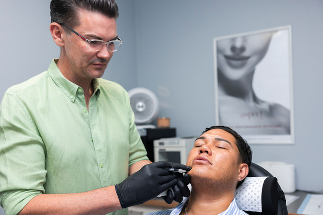 James Barrett Cosmetic Injector filler treatment Noosa skin care clinic