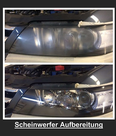 Scheinwerfer Aufbereitung