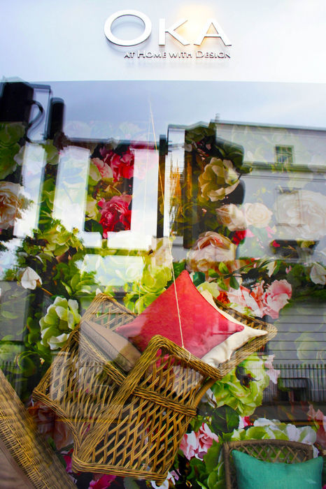 Visual merchandising, Chelsea flower show , Display, OKA Chelsea , George Jenkins, Visual merchandiser, display artist, Window display, Display design, Retail design.