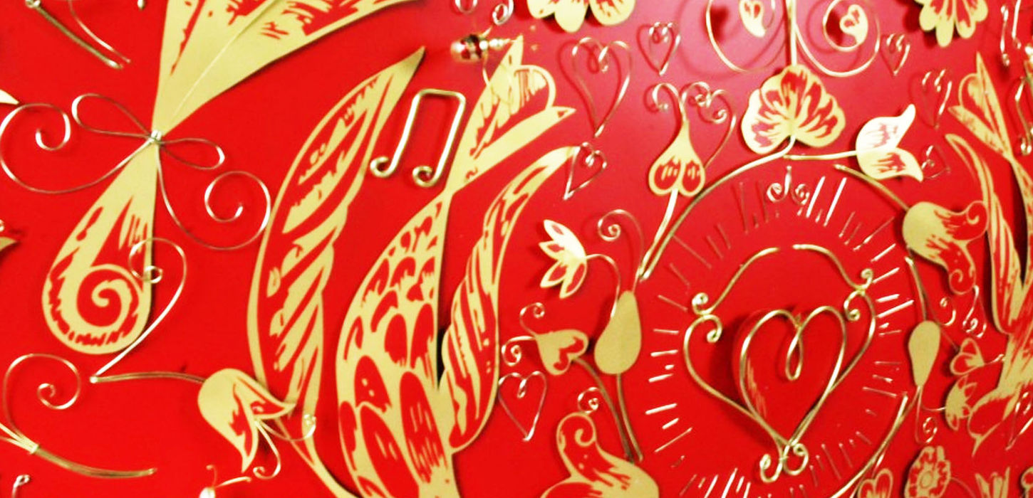 Visual merchandising valentines display Fortnum and mason valentines retail display 
