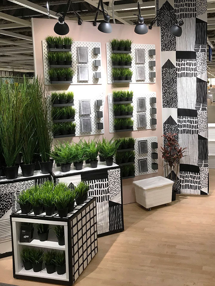 ikea visual merchandising display design interior styling and design set design creative layout