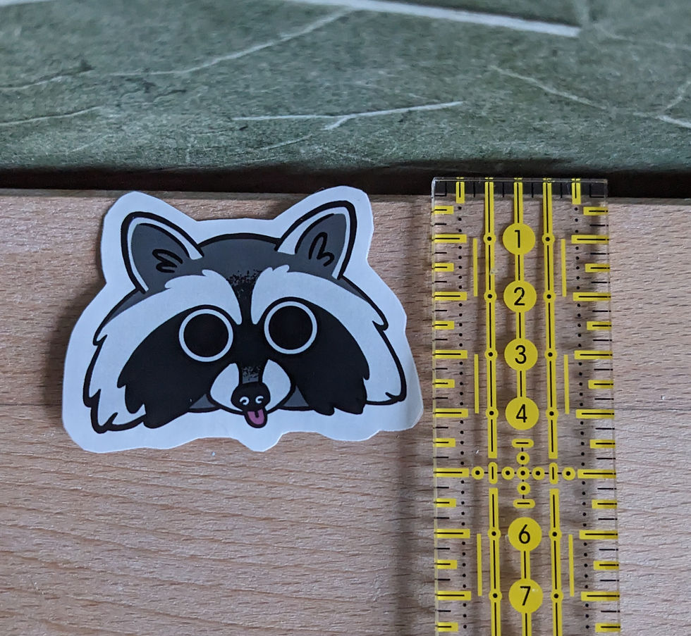 Thumbnail: Lil Raccoon Sticker