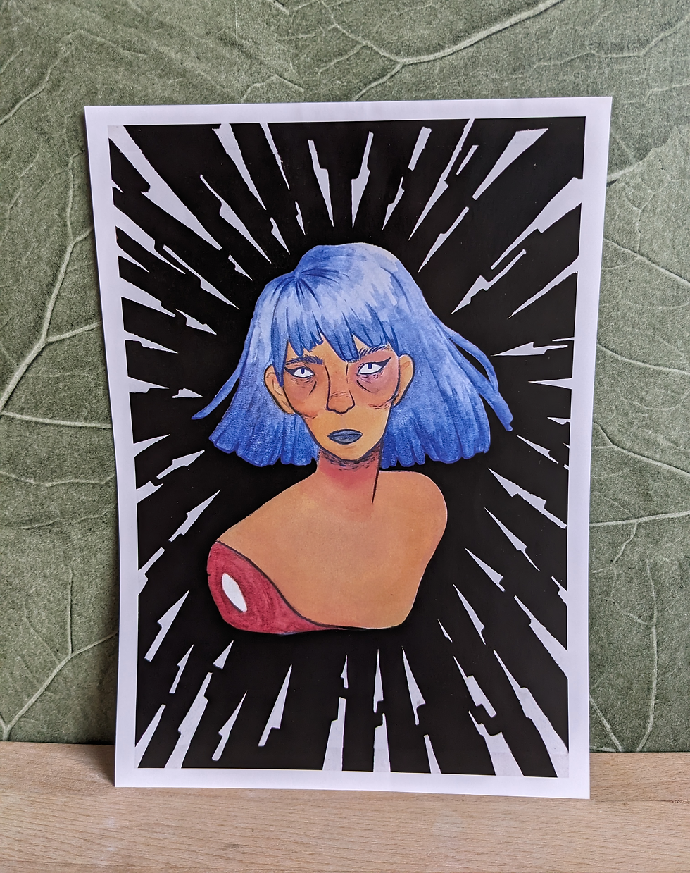 Thumbnail: Under Attack Print (A4, A5)