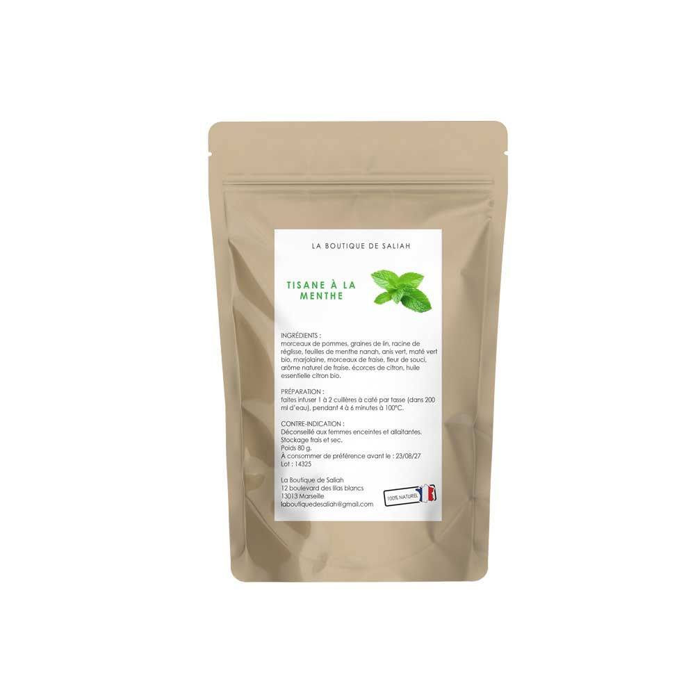Tisane minceur menthe