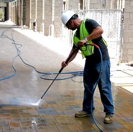 commercial pressure washing services, power washing