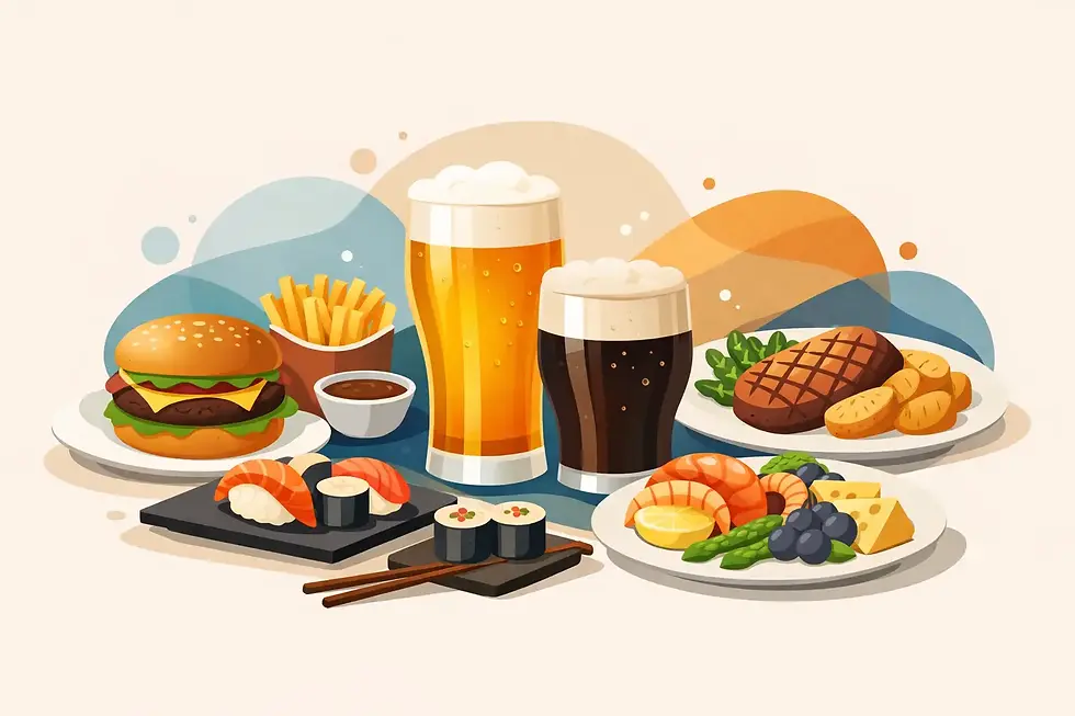 Food and Beer Pairing Guide for Every Plate