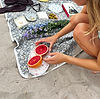 forside banner med strand scene