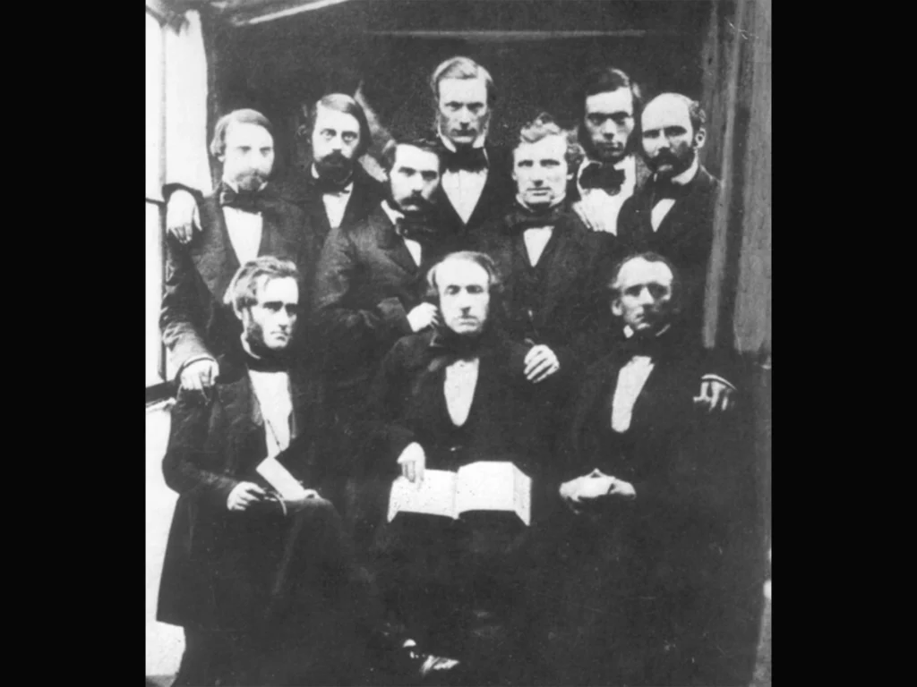 Registro fotográfico de la primera Conferencia Mundial de la YMCA en París, en 1855. / Imagen: YMCA