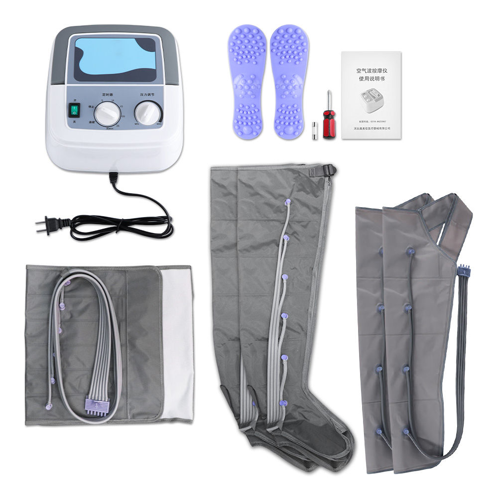 Leg 6 Section Electric Air Compression Leg Massager Waist Arm Wraps Foot Ankles